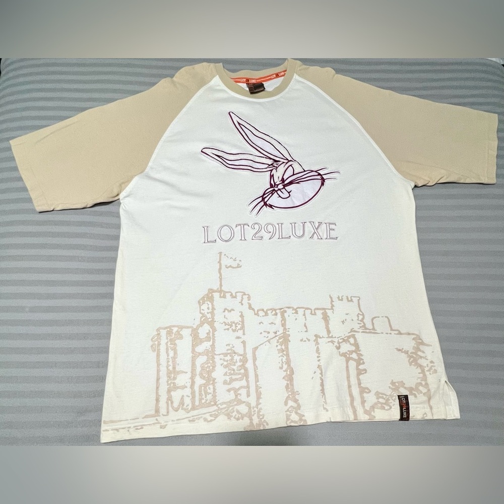 Vintage LOT 29 LUXE XXXL 3XL T-Shirt BUGS BUNNY Y2K Hip Hop Street Wear